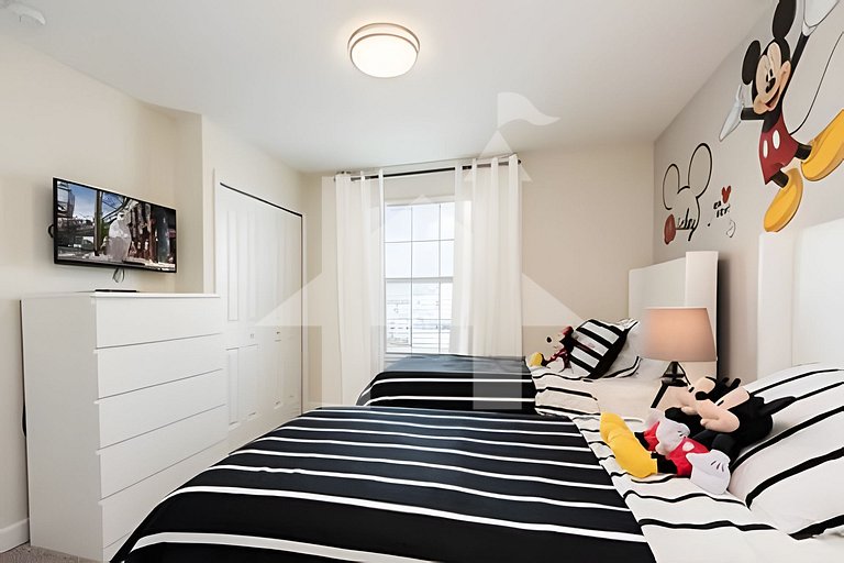 Casa 6Q c/ Piscina e Game Room – Perto da Disney