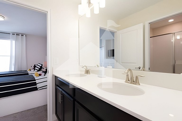 Casa 6Q c/ Piscina e Game Room – Perto da Disney