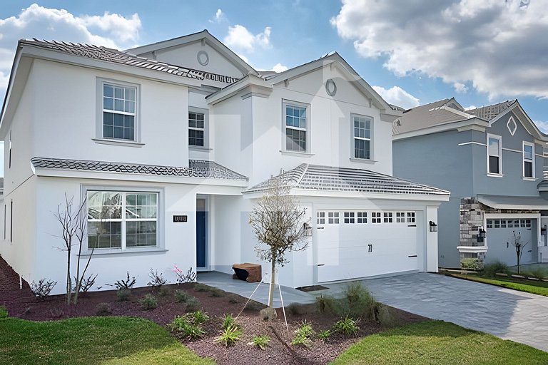 Casa 6Q c/ Piscina e Game Room – Perto da Disney