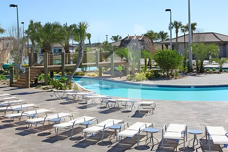 Casa 6Q c/ Piscina e Game Room – Perto da Disney