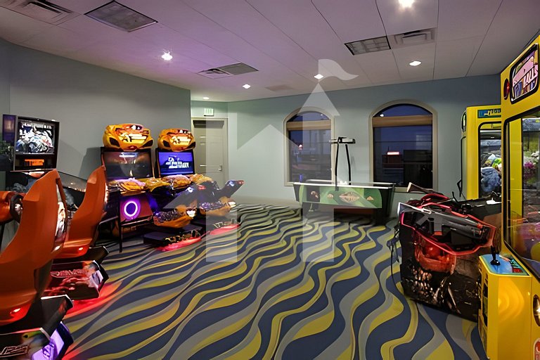 Casa 6Q c/ Piscina e Game Room – Perto da Disney