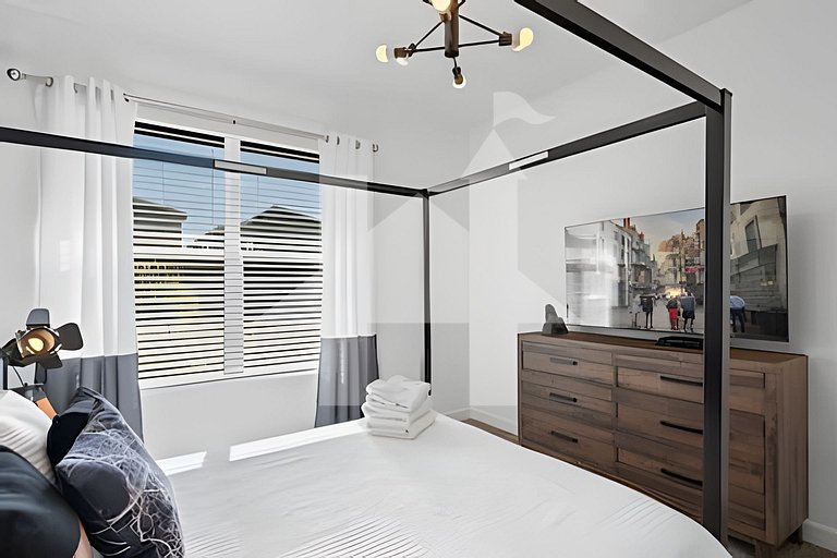 Casa 5Q c/ Piscina, Game Room – Perto da Disney