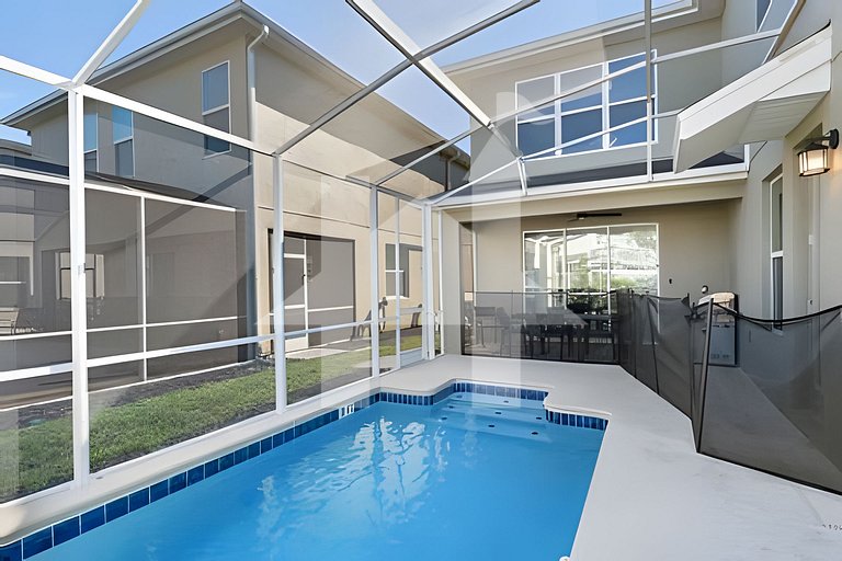 Casa 5Q c/ Piscina, Game Room – Perto da Disney