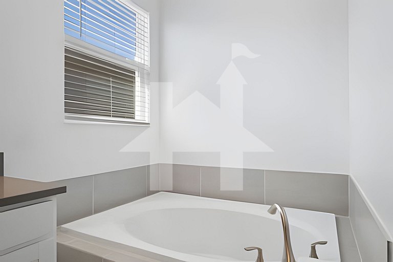 Casa 5Q c/ Piscina, Game Room – Perto da Disney