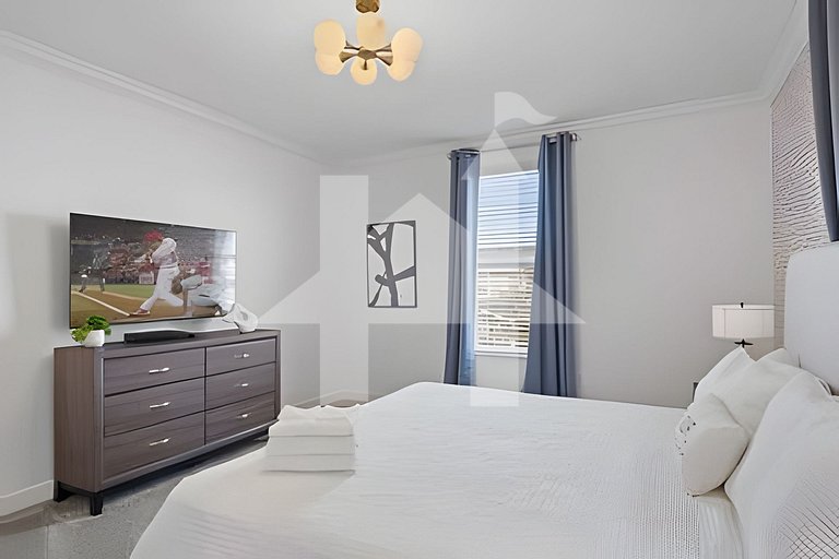 Casa 5Q c/ Piscina, Game Room – Perto da Disney