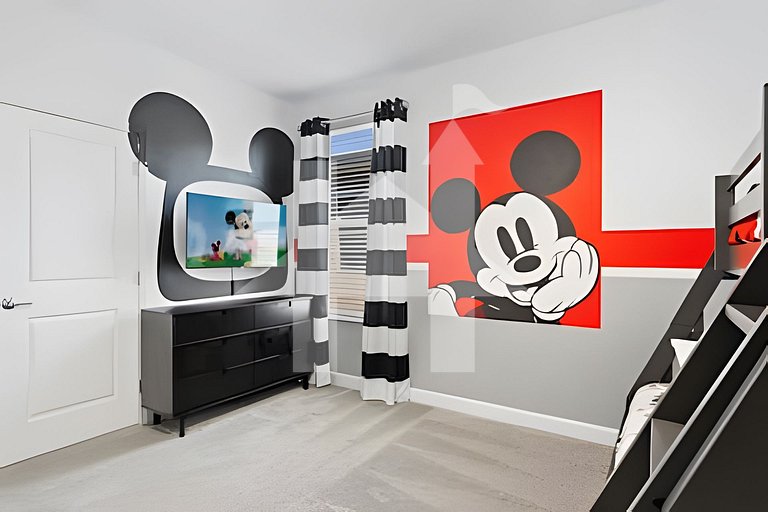 Casa 5Q c/ Piscina, Game Room – Perto da Disney