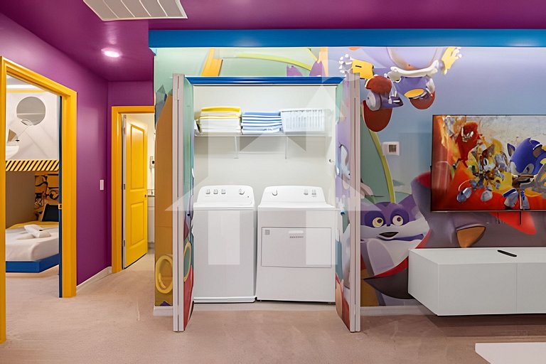 Casa de Férias Perto da Disney - 5 Quartos