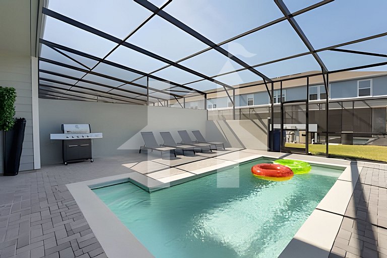 Disney 5BR Resort Home + Lazy River & Mini Golf