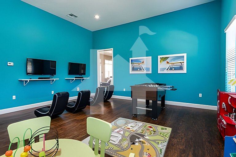 Townhouse 3Q Perto da Disney c/ Mickey Room