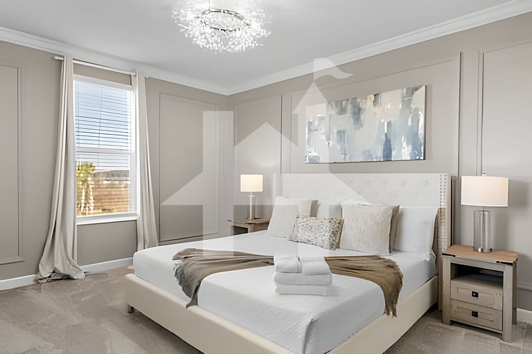 Casa 5Q Temática c/ Piscina – Champions Gate