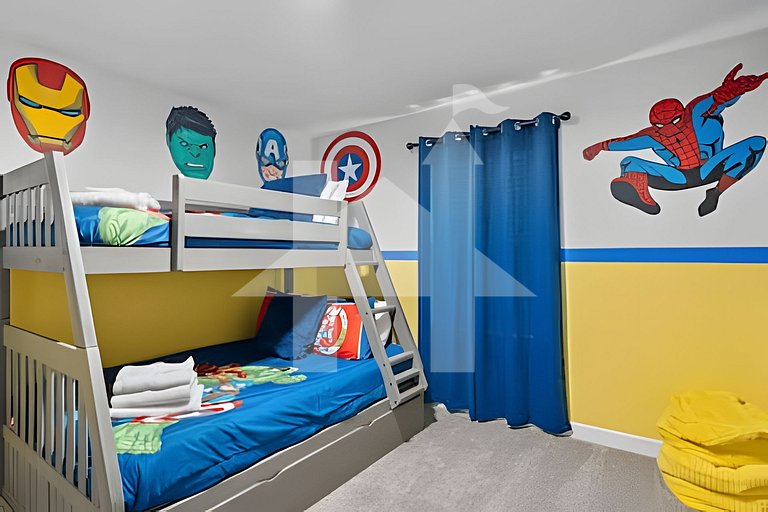 5BR Champions Gate w/ Pool + Avengers Room