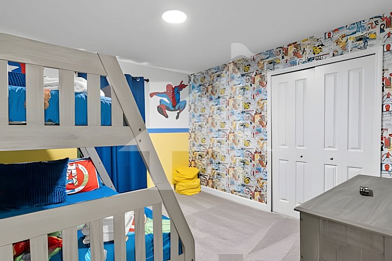 Casa 5Q Champions Gate c/ Piscina + Avengers