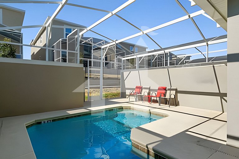 Disney-Area 4BR Townhome w/ Heated Pool