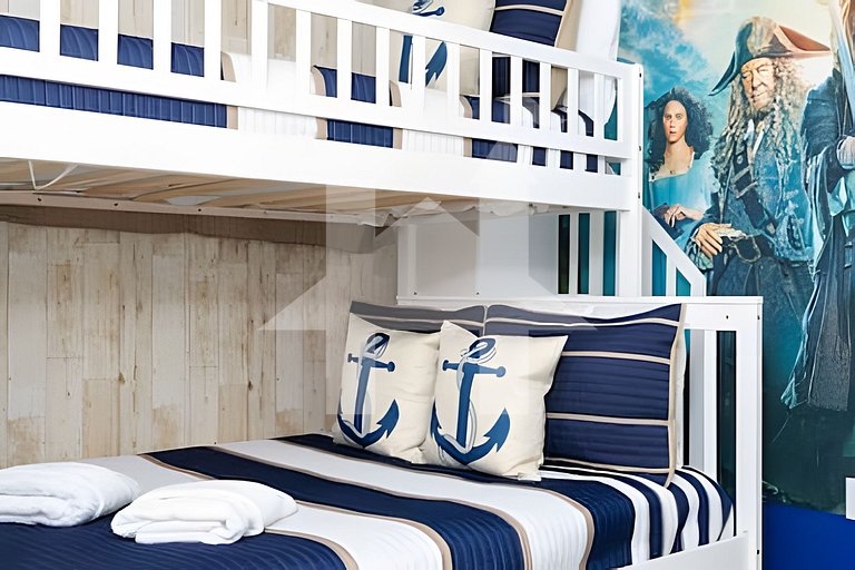 Casa 6Q Solara Resort c/ Piscina e Game Loft