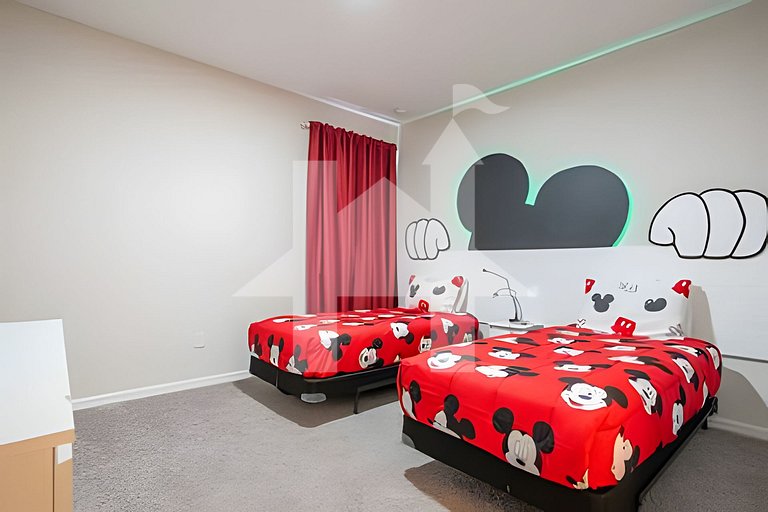 Casa de Férias Perto da Disney - 5 Quartos