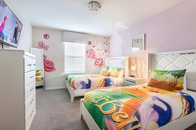 Casa de Férias Perto da Disney - 5 Quartos