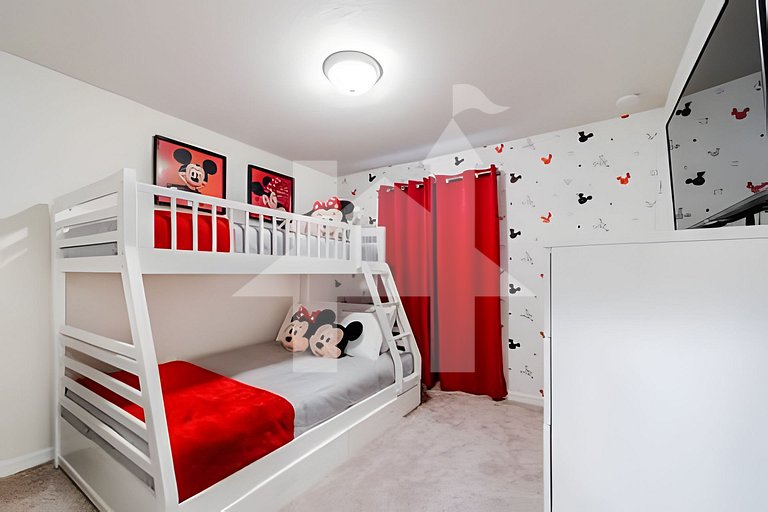 Casa de Férias Perto da Disney - 5 Quartos