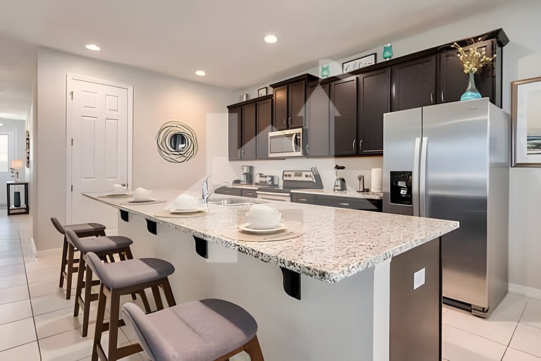 Casa de Férias Perto da Disney - 6 Quartos