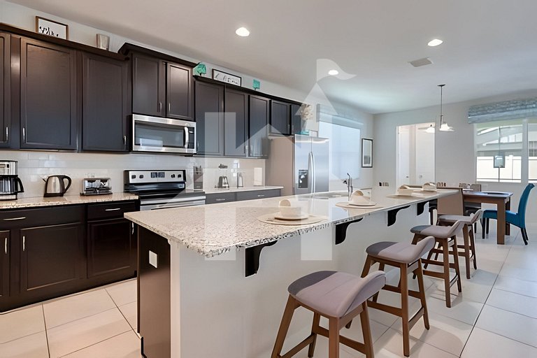 Casa de Férias Perto da Disney - 6 Quartos