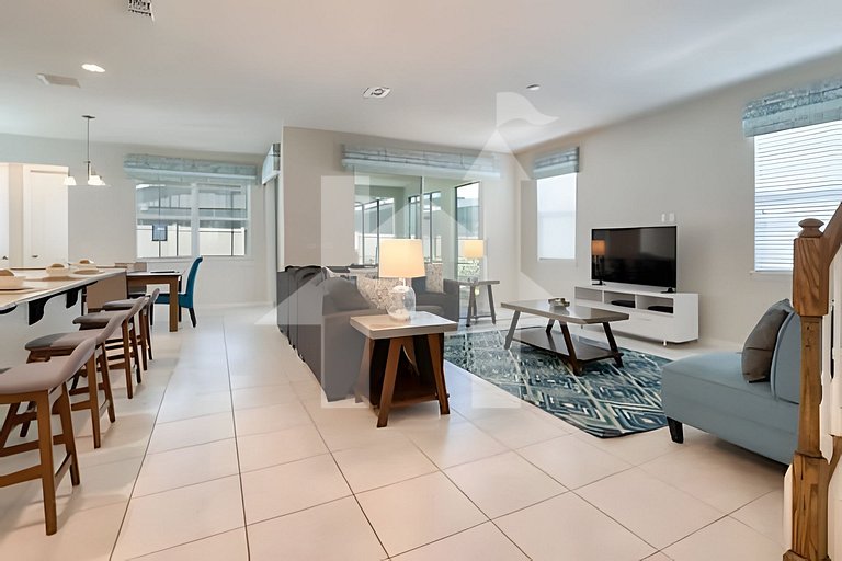 Casa de Férias Perto da Disney - 6 Quartos