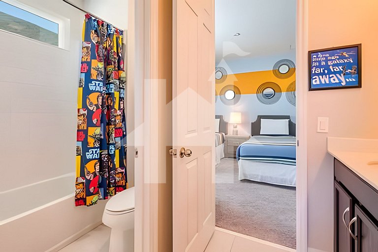 Casa de Férias Perto da Disney - 6 Quartos