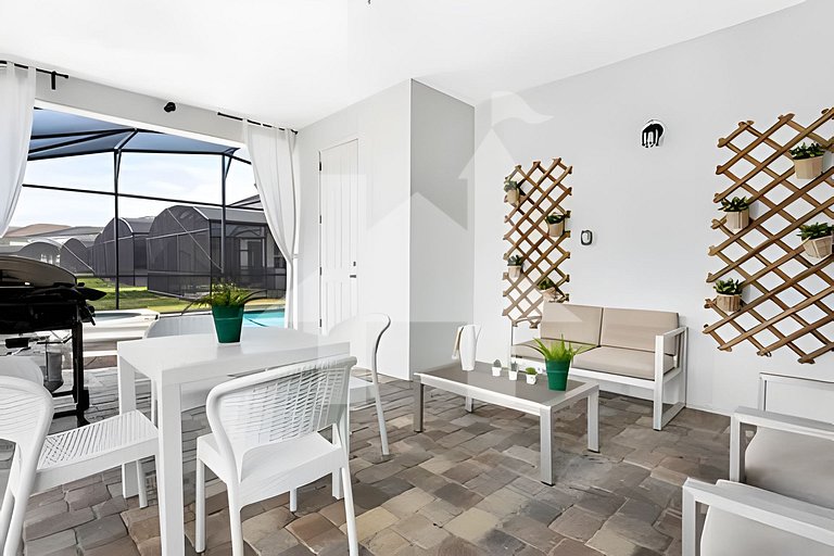 Casa de Férias Perto da Disney - 7 Quartos