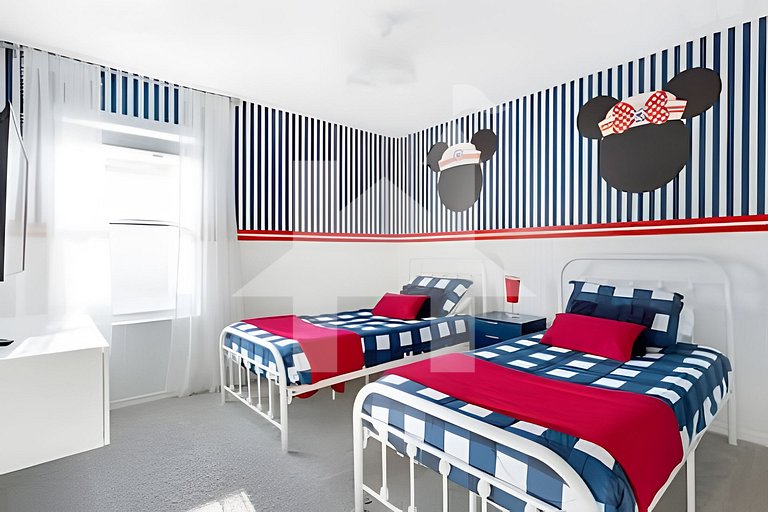 Casa de Férias Perto da Disney - 7 Quartos