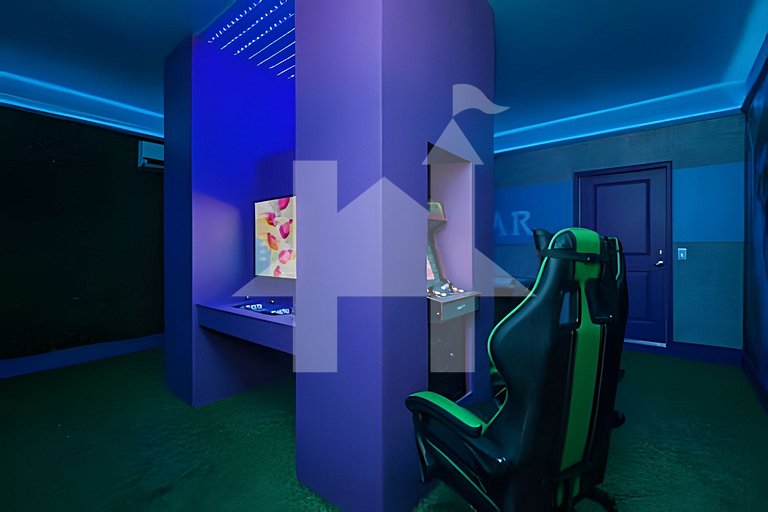 Villa 10Q Perto da Disney c/ Quartos Temáticos