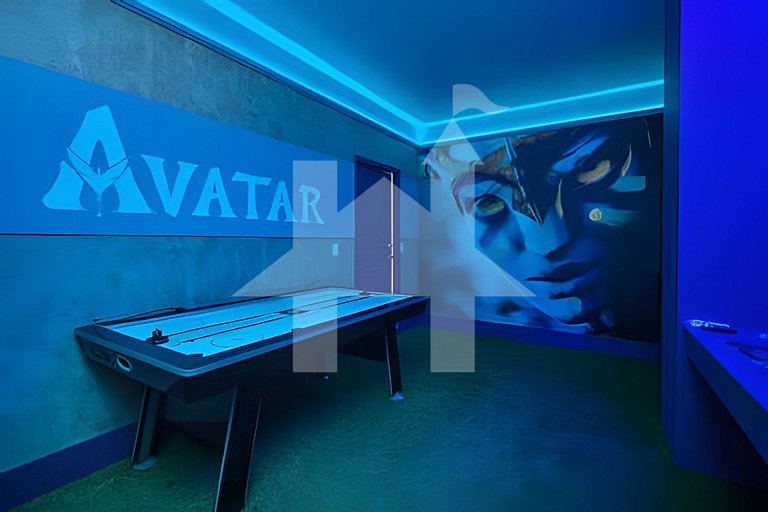 Villa 10Q Perto da Disney c/ Quartos Temáticos