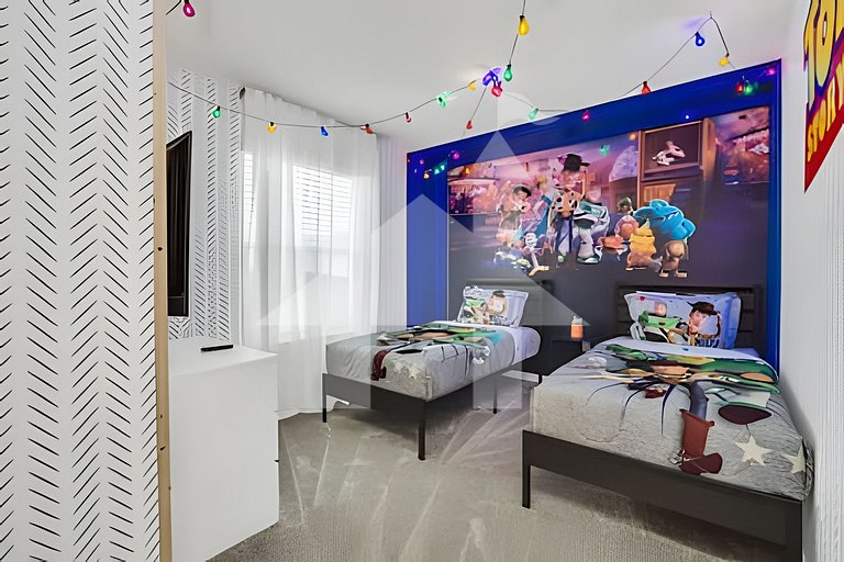 Casa de Férias Perto da Disney - 10 Quartos