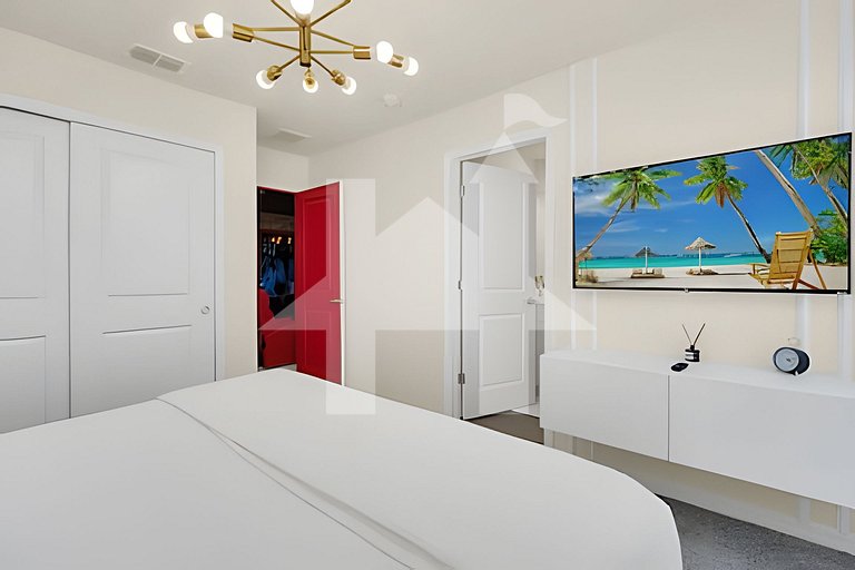 Villa 10Q Perto da Disney c/ Quartos Temáticos