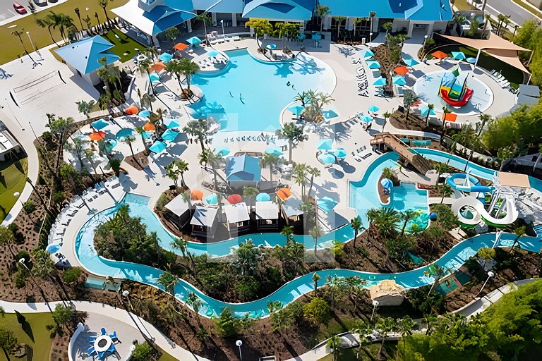 Villa 10Q Perto da Disney c/ Quartos Temáticos