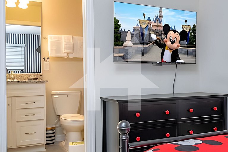 Casa de Férias Perto da Disney - 5 Quartos