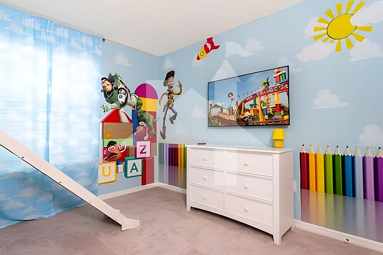 Casa de Férias Perto da Disney - 6 Quartos