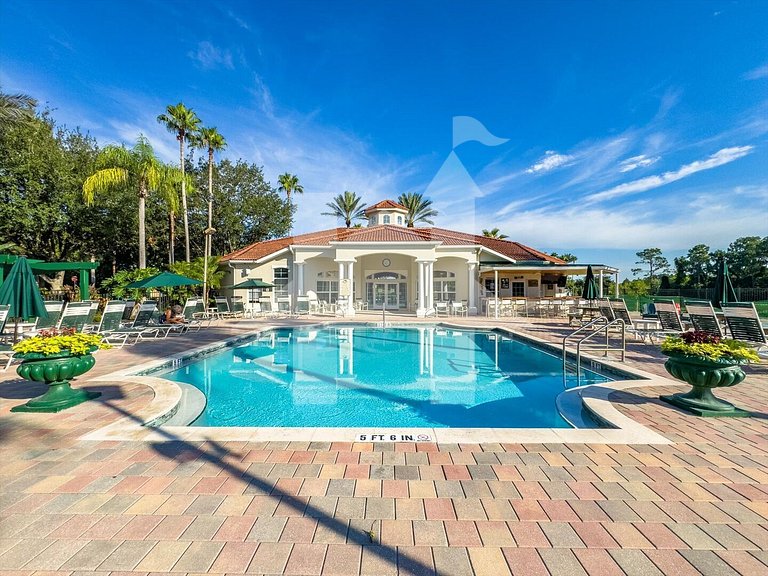 Casa de Férias Perto da Disney - 5 Quartos