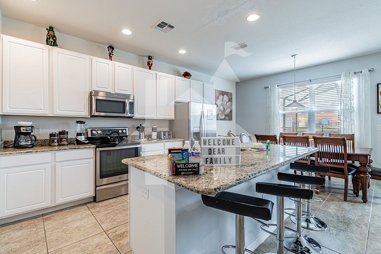 Casa de Férias Perto da Disney - 4 Quartos