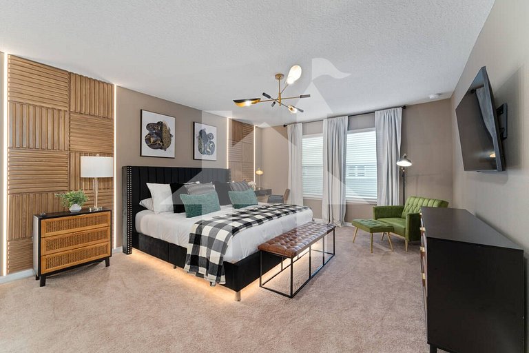 Themed 5BR Home w/ Pool · Windsor Island Resort