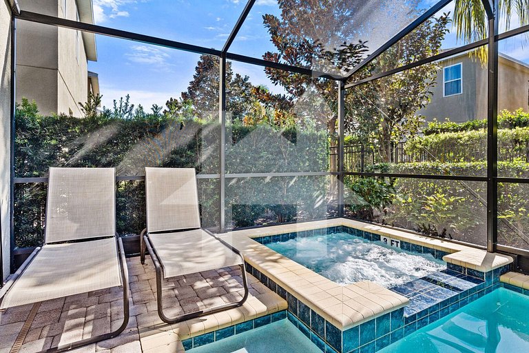 Disney 8BR Villa w/ Pool, Spa & Game Bar