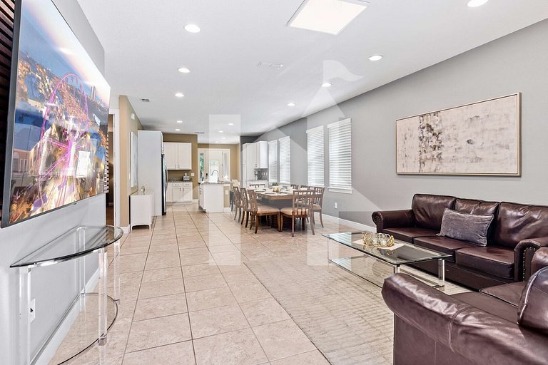 Disney 8BR Villa w/ Pool, Spa & Game Bar