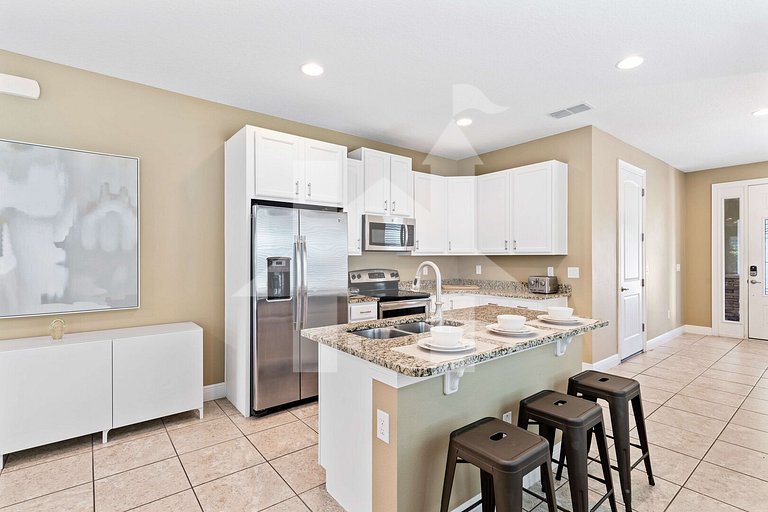 Vila 8Q Disney c/ Piscina, Spa e Bar Temático