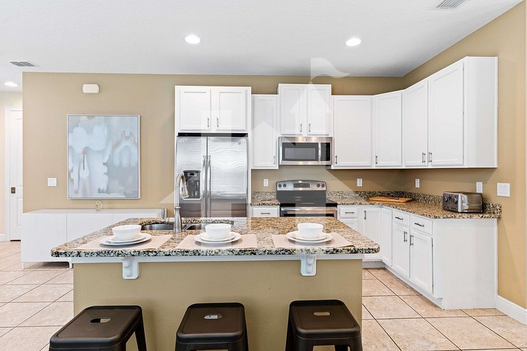 Disney 8BR Villa w/ Pool, Spa & Game Bar