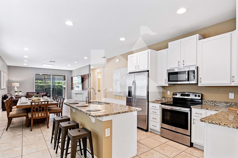 Vila 8Q Disney c/ Piscina, Spa e Bar Temático