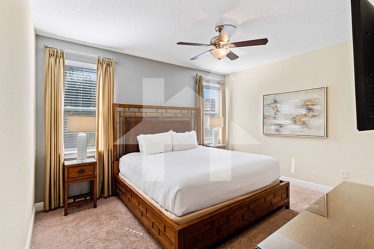 Vila 8Q Disney c/ Piscina, Spa e Bar Temático