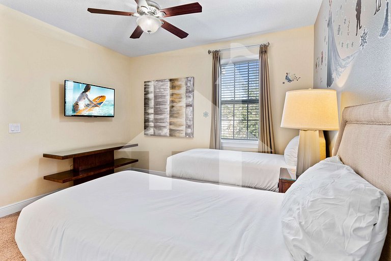 Vila 8Q Disney c/ Piscina, Spa e Bar Temático