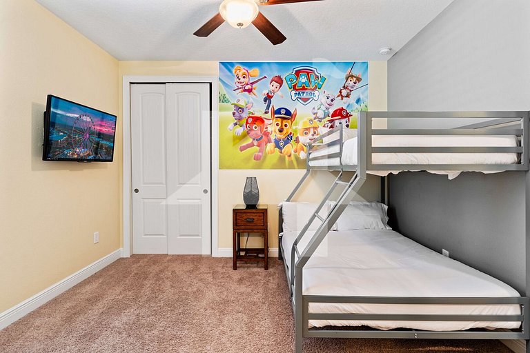 Vila 8Q Disney c/ Piscina, Spa e Bar Temático