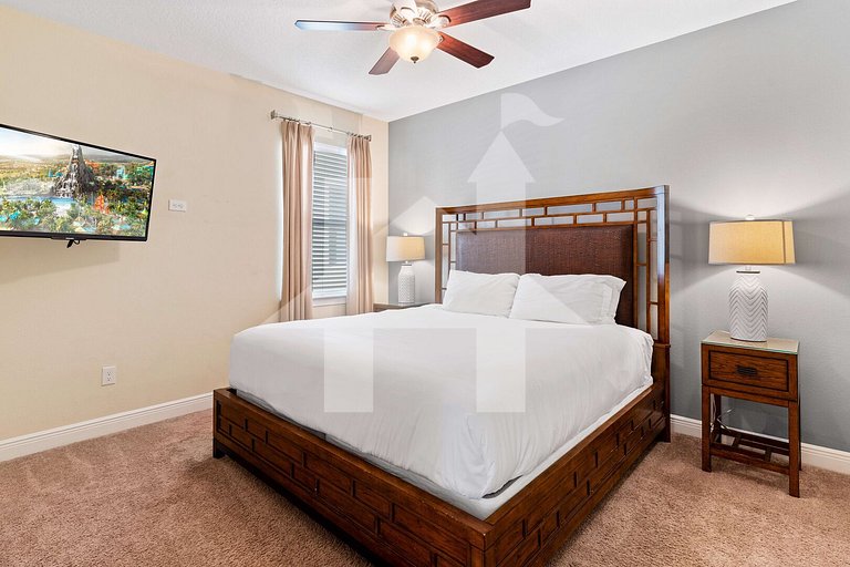 Disney 8BR Villa w/ Pool, Spa & Game Bar