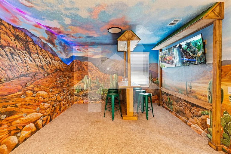 Disney 8BR Villa w/ Pool, Spa & Game Bar