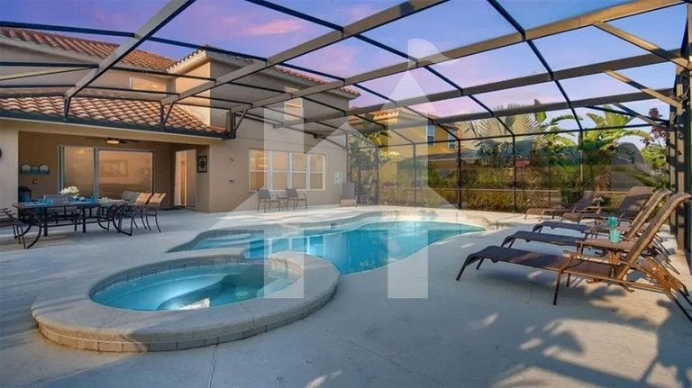 Disney 6BR Villa w/ Pool, Spa & Game Room