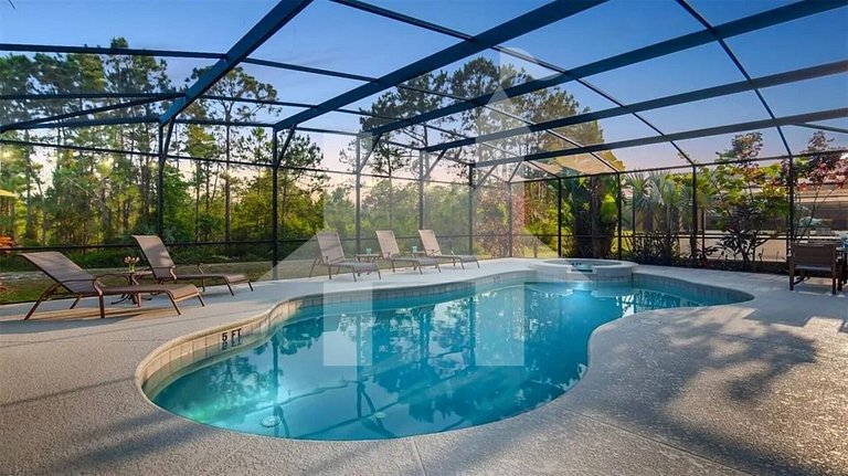 Disney 6BR Villa w/ Pool, Spa & Game Room