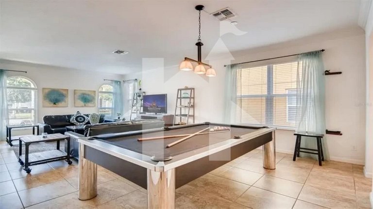 Casa 6Q Disney c/ Piscina, Spa e Sala de Jogos